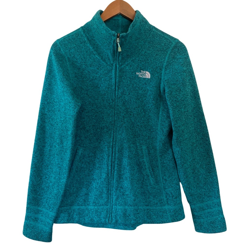 The North Face Crescent Full Zip Jacket Teal Green Women’s S